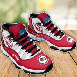 Arkansas Razorbacks Air Jordan 11 Sneakers Custom Name Sport Team Shoes For Men And Women Product Photo 3