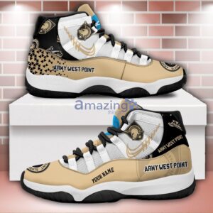 Army Black Knights Air Jordan 11 Sneakers Custom Name Sport Team Shoes For Men And Women Product Photo 1