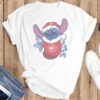 Atlanta Hawks Christmas Stitch In The Sock Funny Christmas NBA T-Shirt