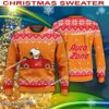 Autozone Snoopy Driving A Car Christmas Sweater AOP For Men Women