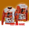 Baltimore Orioles MLB Custom Name Christmas Ugly Sweater 3D For Men Women
