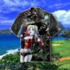 Batman Harley Quinn Unisex Hawaiian Shirt Impressive Gift