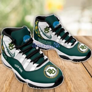 Baylor Bears Air Jordan 11 Sneakers Custom Name Sport Team Shoes For Men And Women Product Photo 3