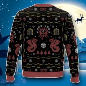 Beholder Dungeons & Dragons Ugly 3D Sweater Impressive Gift image Beholder Dungeons & Dragons Ugly 3D Sweater Impressive Gift Product Photo 2