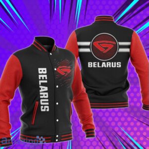 Belarus Baseball Jacket Style Gift Product Photo 2