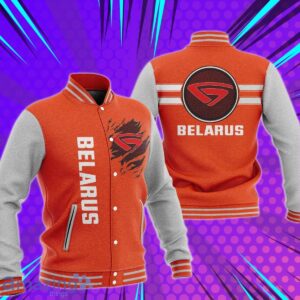 Belarus Baseball Jacket Style Gift Product Photo 5