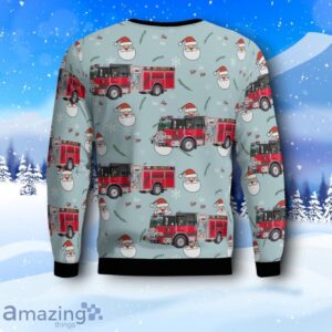 Bellingham, Washington, Bellingham Fire Department Christmas AOP Sweater Product Photo 3