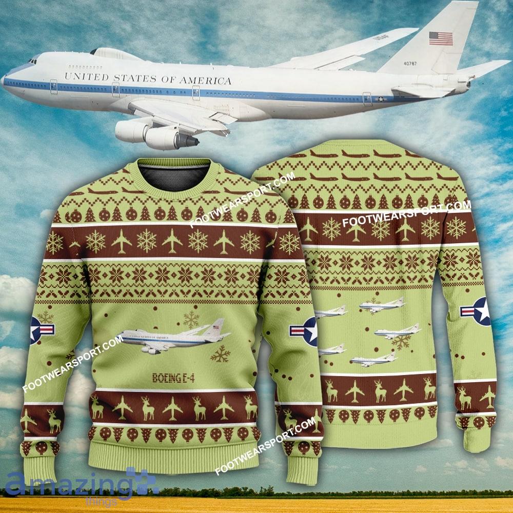 BEST Boeing E 4 E4 Aircraft US Air Force Sweater AOP Gift For Adult image BEST Boeing E-4 E4 Aircraft US Air Force Sweater AOP Gift For Adult - BEST Boeing E-4 E4 Aircraft US Air Force Sweater AOP Gift For Adult