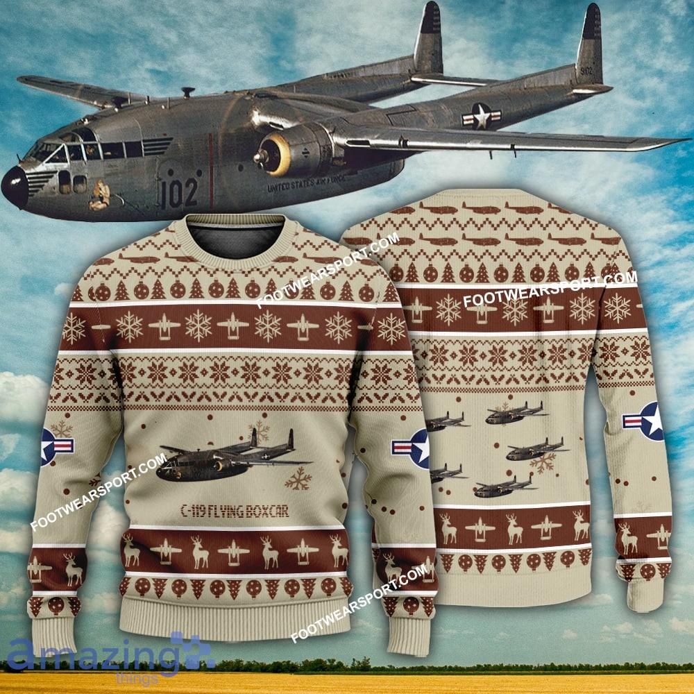 BEST C 119 Flying Boxcar C119 Aircraft US Air Force 3D Sweater For Men Women image BEST C-119 Flying Boxcar C119 Aircraft US Air Force 3D Sweater For Men Women - BEST C-119 Flying Boxcar C119 Aircraft US Air Force 3D Sweater For Men Women