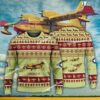 BEST Canadair CL-215 CL215 Aircraft Sweater Gift Holidays