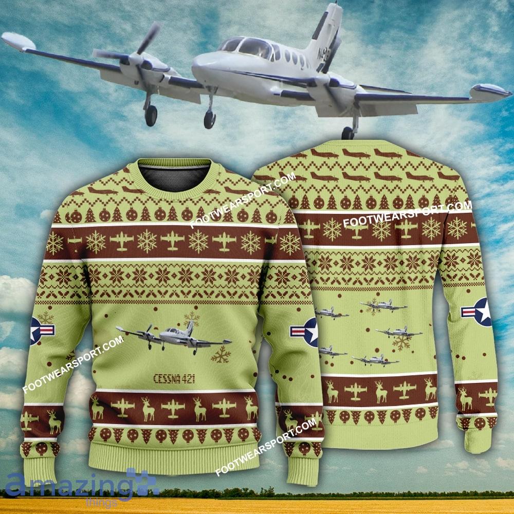 BEST Cessna 421 Aircraft 3D Sweater Gift Holidays image BEST Cessna 421 Aircraft 3D Sweater Gift Holidays - BEST Cessna 421 Aircraft 3D Sweater Gift Holidays