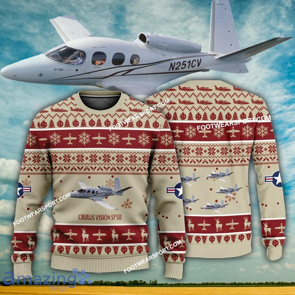 BEST Cirrus Vision SF50 Aircraft Sweater Gift Holidays image BEST Cirrus Vision SF50 Aircraft Sweater Gift Holidays - BEST Cirrus Vision SF50 Aircraft Sweater Gift Holidays
