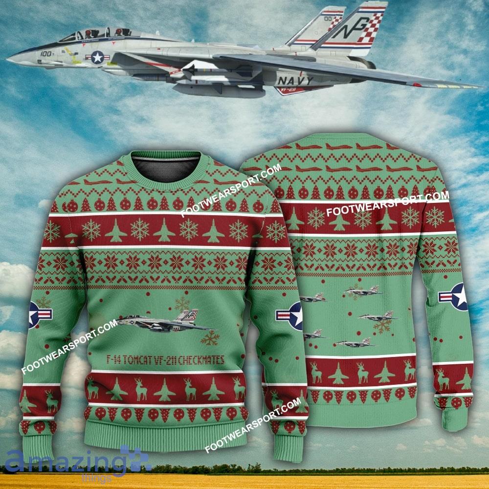 BEST F 14 Tomcat VF 211 Checkmates F14 VF211 NAVAL Aircraft US Navy Sweater For Men Women image BEST F-14 Tomcat VF-211 Checkmates F14 VF211 NAVAL Aircraft US Navy Sweater For Men Women - BEST F-14 Tomcat VF-211 Checkmates F14 VF211 NAVAL Aircraft US Navy Sweater For Men Women