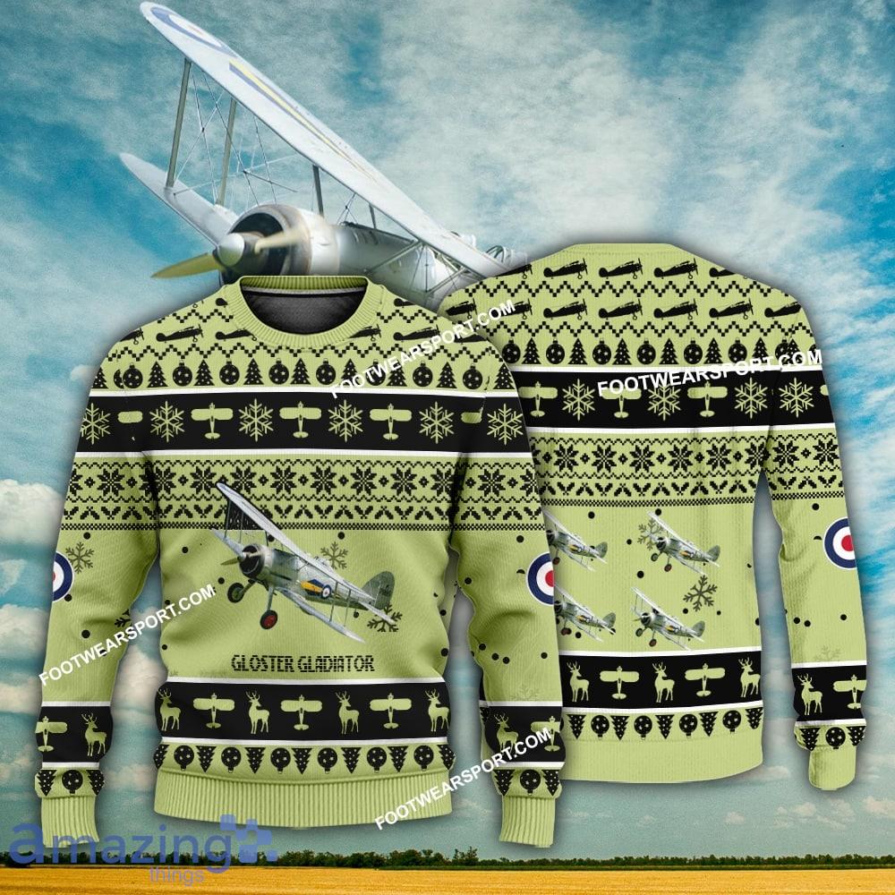BEST Gloster Gladiator Aircraft 3D Sweater For Men Women image BEST Gloster Gladiator Aircraft 3D Sweater For Men Women - BEST Gloster Gladiator Aircraft 3D Sweater For Men Women