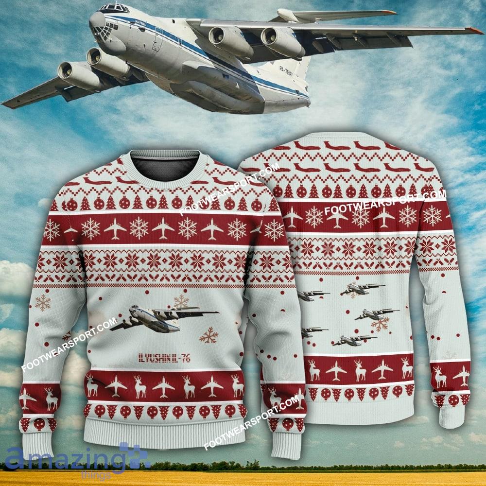 BEST Ilyushin IL 76 IL76 Aircraft 3D Sweater Gift For Adult image BEST Ilyushin IL-76 IL76 Aircraft 3D Sweater Gift For Adult - BEST Ilyushin IL-76 IL76 Aircraft 3D Sweater Gift For Adult