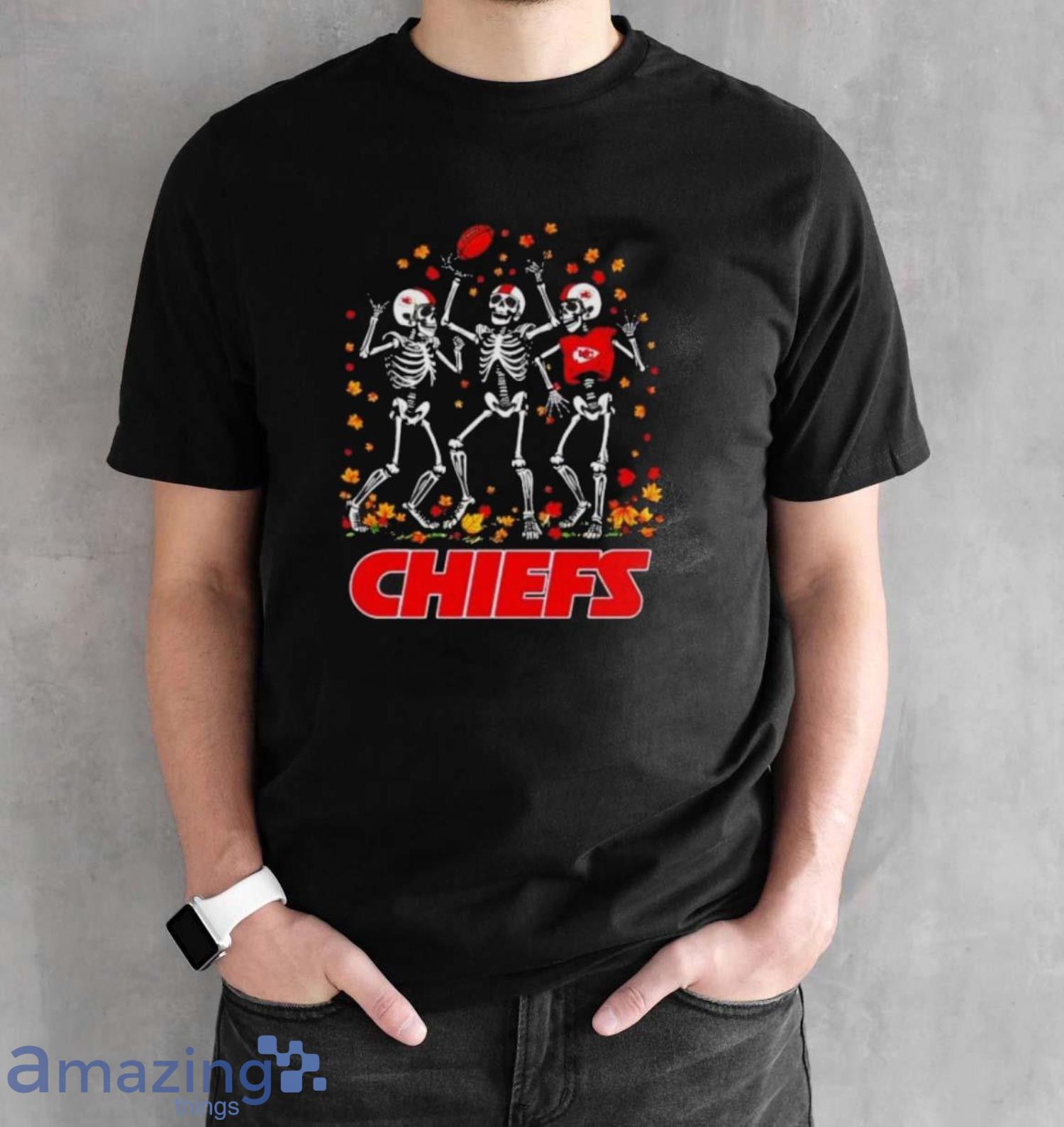 Best kansas City Chiefs skeleton players football fall season shirt image Best kansas City Chiefs skeleton players football fall season shirt - Black Unisex T-Shirt