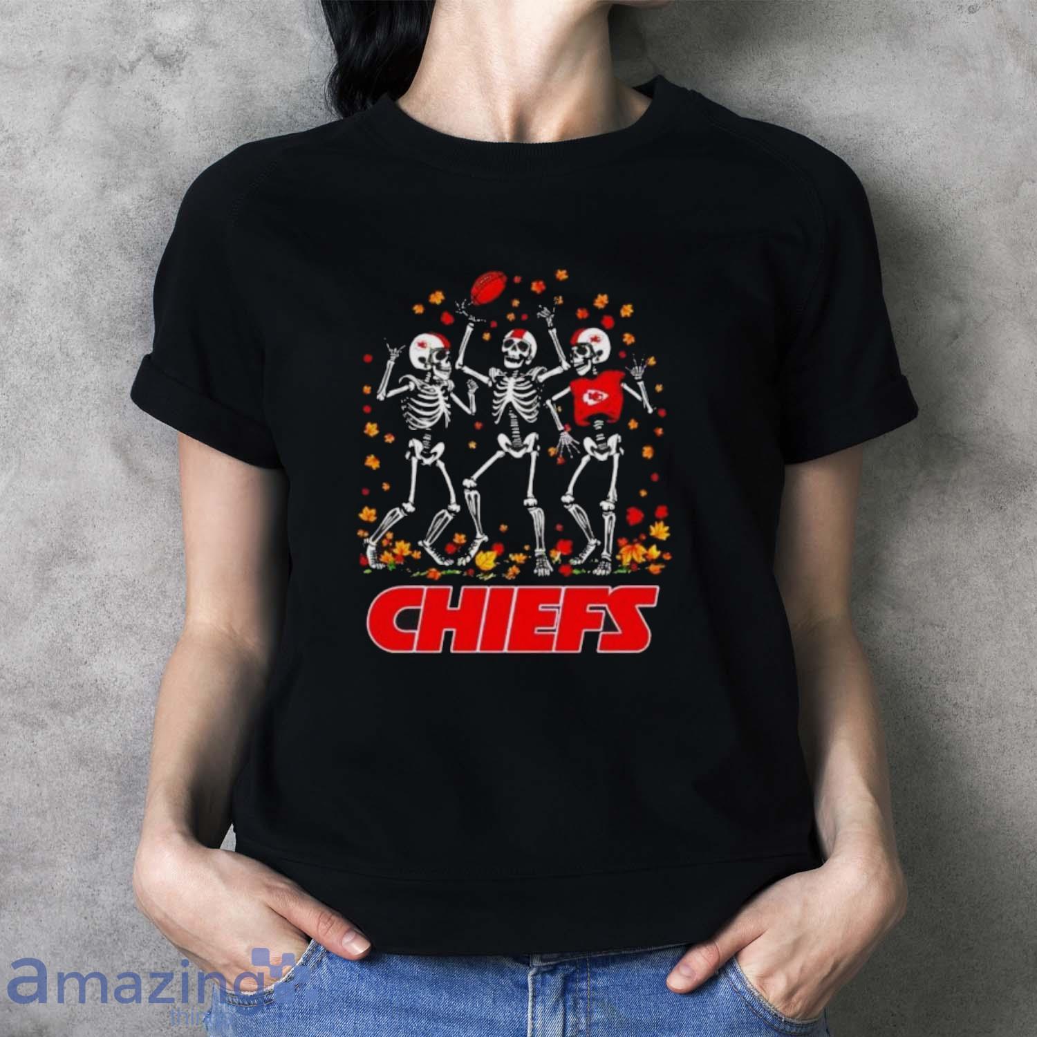 Best kansas City Chiefs skeleton players football fall season shirt image Best kansas City Chiefs skeleton players football fall season shirt - Ladies T-Shirt