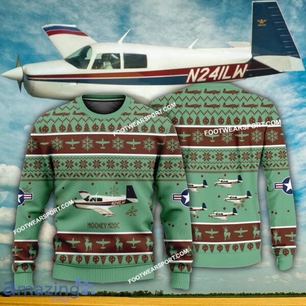BEST Mooney M20C Aircraft 3D Sweater Gift For Adult - BEST Mooney M20C Aircraft 3D Sweater Gift For Adult