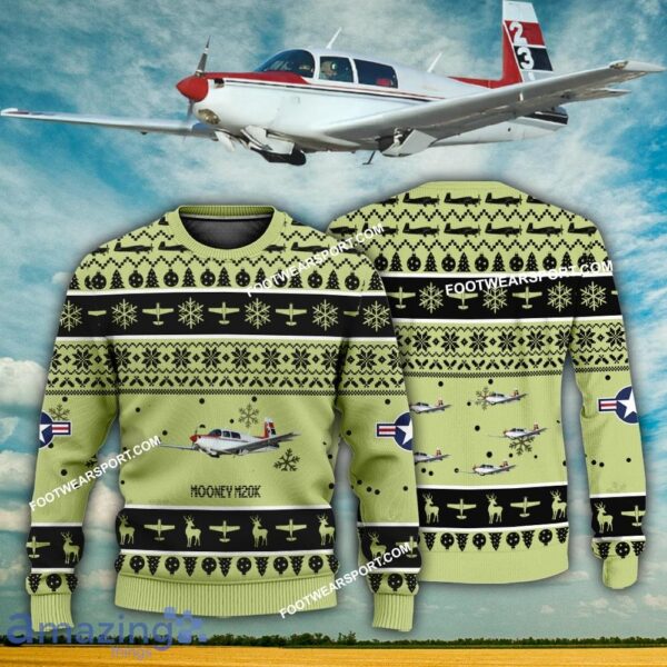 BEST Mooney M20K Aircraft Sweater AOP Gift Holidays - BEST Mooney M20K Aircraft Sweater AOP Gift Holidays