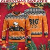 BIG LOTS Snoopy Driving A Car Xmas 3D Sweater For Men Women