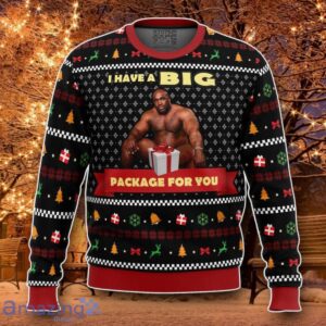 Big Package Barry Wood Meme Ugly Christmas Sweater Special Gift For Loved Ones Product Photo 1