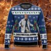 Billy Mack Christmas Is All Around Love Actually  Ugly Sweater Special Gift For Loved Ones