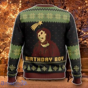 Birthday Boy The Ruined Fresco Of Jesus Ugly Christmas Sweater Special Gift For Loved Ones Product Photo 2
