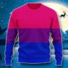 Bisexual Flag Ugly Christmas 3D Sweater Impressive Gift