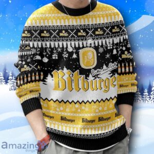 Bitburger German Beer Ugly Christmas Sweater New Design Product Photo 4