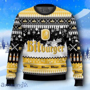 Bitburger German Beer Ugly Christmas Sweater New Design Product Photo 1