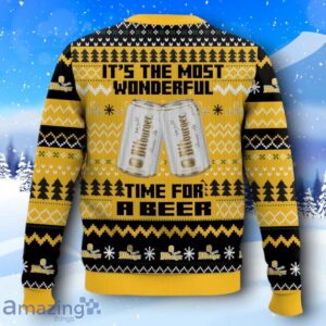 Bitburger It’s The Most Wonderful Time For A Beer Ugly Christmas Sweater New Design Product Photo 2