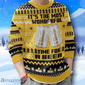 Bitburger It’s The Most Wonderful Time For A Beer Ugly Christmas Sweater New Design Product Photo 4