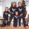 Blanket Silver Logo Houston Texan Christmas Family Pajamas Set For Adults