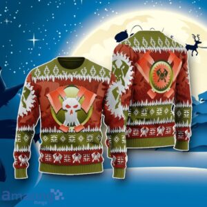 Blood Axe Orks Iconic Ugly Christmas 3D Sweater Impressive Gift Product Photo 1