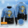 Blue Moon Scary Night Halloween Hand Pull Out Sweater For Men Women