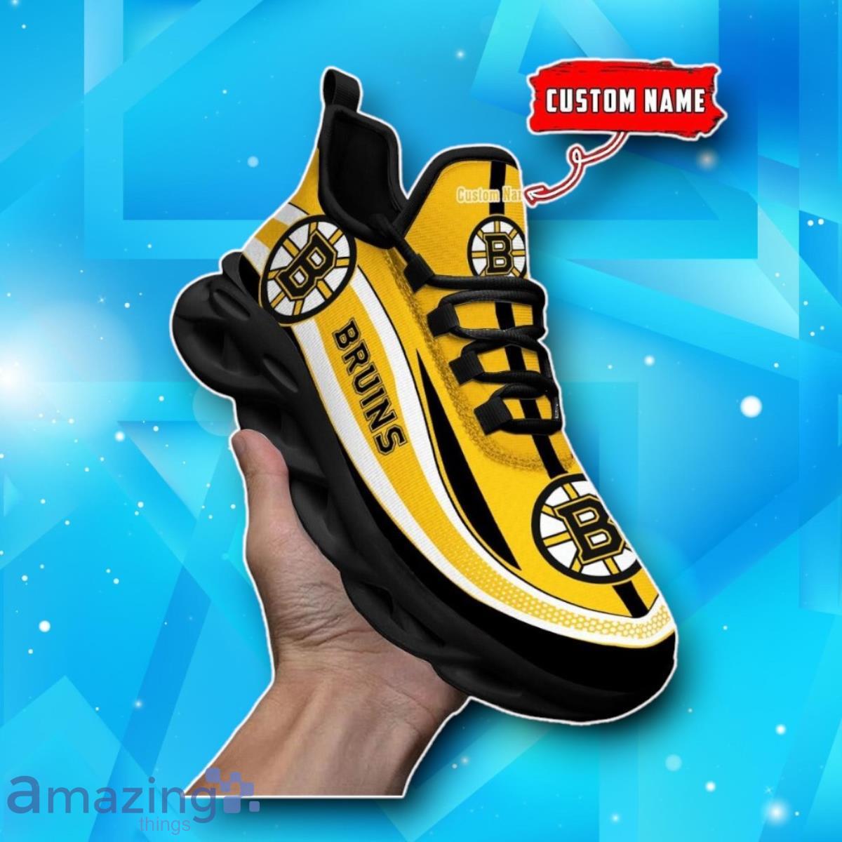 Boston Bruins Clunky Max Soul Shoes Luxury Gift image Boston Bruins Clunky Max Soul Shoes Luxury Gift Product Photo 1
