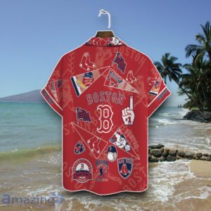 Boston Red Sox Print Hawaiian Shirt Best Gift Product Photo 3