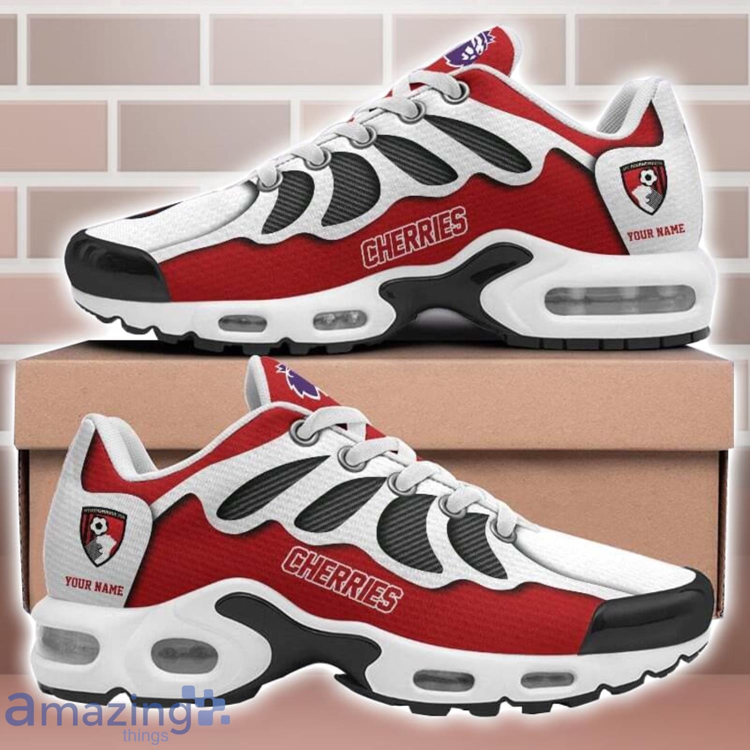 Bournemouth Ultra Air Cushion Sports Shoes Custom Name For Men And Women TN Shoes Sneakers image Bournemouth Ultra Air Cushion Sports Shoes Custom Name For Men And Women TN Shoes Sneakers Product Photo 1
