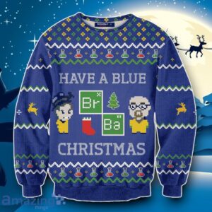 Breaking Bad Have A Blue Christmas Ugly 3D Sweater Impressive Gift Product Photo 1