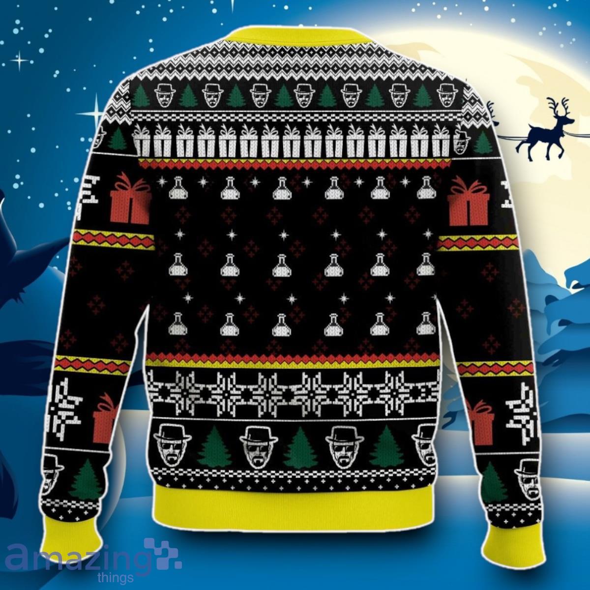 Breaking Bad Let Him Cook Christmas Ugly 3D Sweater Impressive Gift image Breaking Bad Let Him Cook Christmas Ugly 3D Sweater Impressive Gift Product Photo 2