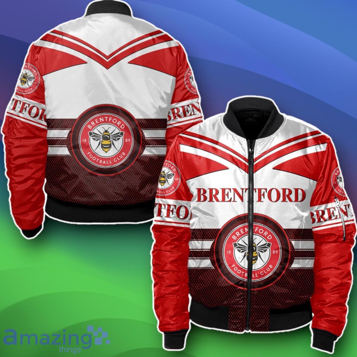 Brentford 3D Hoodies, 3D T Shirt, All Over Print For Fans Custom Name image Brentford 3D Hoodies, 3D T-Shirt, All Over Print For Fans Custom Name Product Photo 2