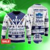 Bud Light In My Veins Jesus In My Heart Christmas Ugly Sweater Impressive Gift