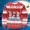 Budweiser Jingle Beer Ugly 3D Sweater Impressive Gift