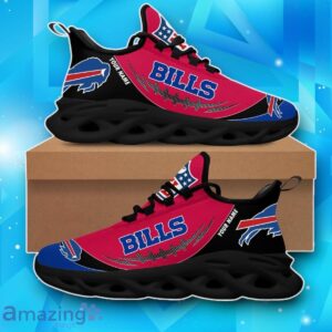 Buffalo Bills Custom Name NFL Max Soul Shoes Luxury Gift Fan Gift Product Photo 2