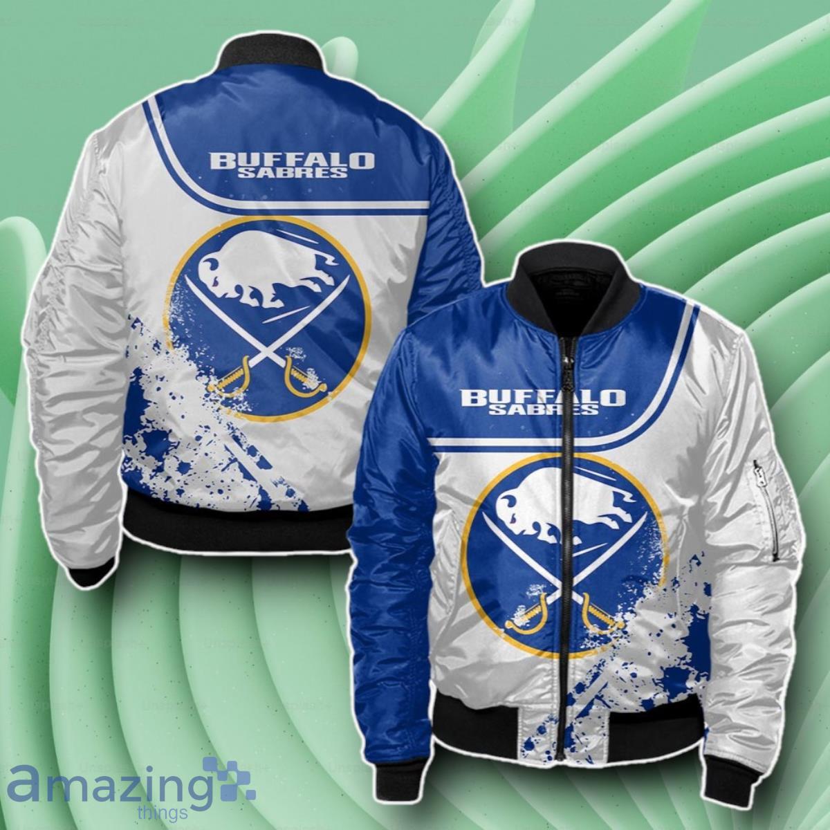 Buffalo Sabres Bomber 3D Beautiful Gift For Everyone image Buffalo Sabres Bomber 3D Beautiful Gift For Everyone Product Photo 1