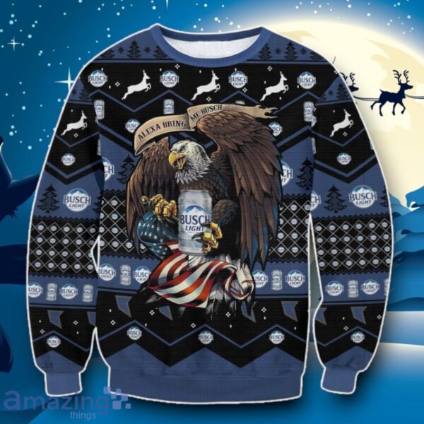 Busch Light Eagle Ugly 3D Sweater Impressive Gift Product Photo 1