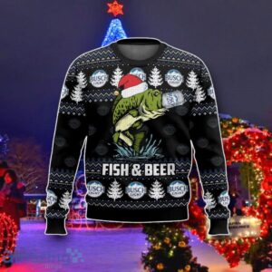 Busch Light Fish Ugly 3D Sweater Best Gift Product Photo 1