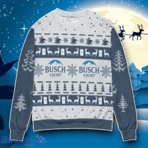 Busch Light Ugly Christmas 3D Sweater Impressive Gift Product Photo 1