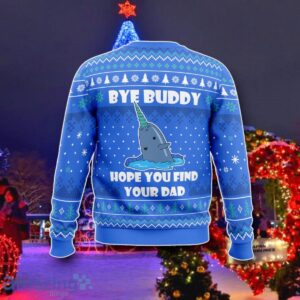 Bye Buddy Elf Ugly Christmas 3D Sweater Best Gift image Bye Buddy Elf Ugly Christmas 3D Sweater Best Gift Product Photo 2