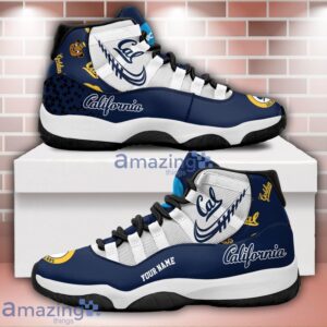 California Golden Bears Air Jordan 11 Sneakers Custom Name Sport Team Shoes For Men And Women Product Photo 1